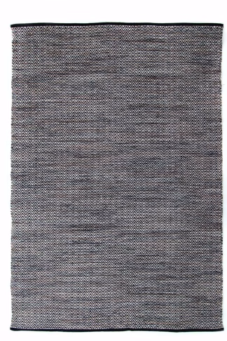 Χαλί Urban Cotton Kilim Venza Black - 160 x 230 cm Χαλί Urban Cotton Kilim Venza Black - 160 x 230 cm