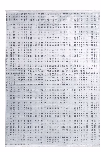 Χαλί Lotus Summer 2926 BLACK WHITE - 160 x 230 cm