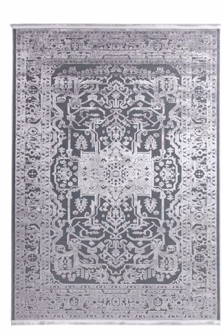 Χαλί Lotus Summer 2927 BLACK GREY - 160 x 230 cm