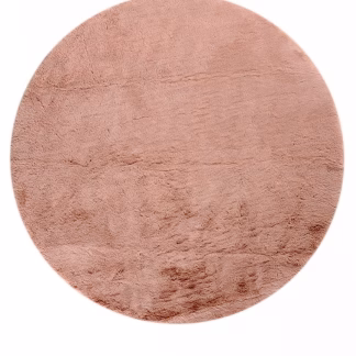 Tzikas Carpets Fur 120X120 Round Ταπ. Acrylic Τουρκιασ