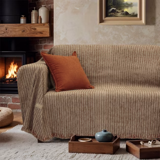 LINO Ριχτάρι Καναπέ Τριθέσιο (180x300) Velora Κεραμιδί LINO Ριχτάρι Καναπέ Τριθέσιο (180x300) Velora Κεραμιδί