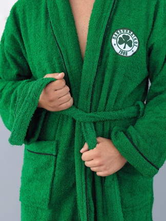 Μπουρνούζι Panathinaikos F.C. Panathinaikos Adults Πράσινο Xx-Large