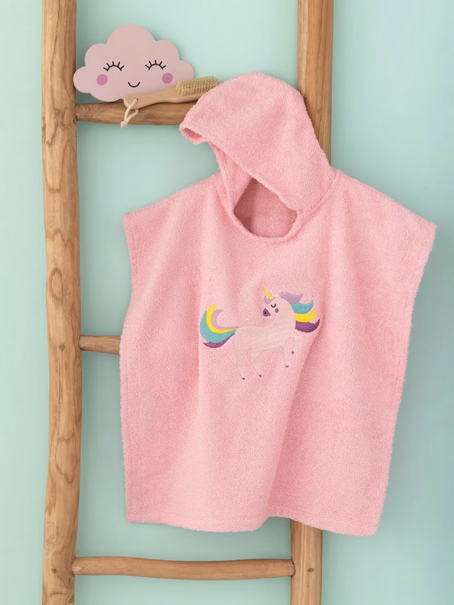 Poncho Kids Bath UNICORN MAGIC PINK Poncho Kids Bath UNICORN MAGIC PINK