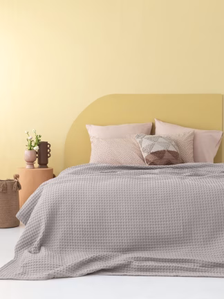 Κουβέρτα Πικέ 250x240 MARCIE FOG