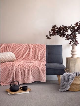 Κουβέρτα Fleece 160x220 ASTER ROSE