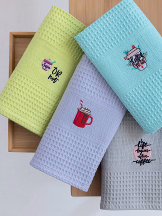 Σετ 4 Πετσέτες Κουζίνας Kitchen Towels 50x70 NORA102 Σετ 4 Πετσέτες Κουζίνας Kitchen Towels 50x70 NORA102