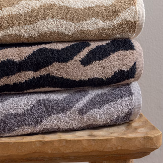 Palamaiki Πετσέτα Προσώπου Towels Collection 50x90 ZEB BEIGE