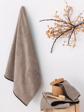 Πετσέτα Λουτρού Towels Collection 70x140 BROOKLYN MOKA Πετσέτα Λουτρού Towels Collection 70x140 BROOKLYN MOKA