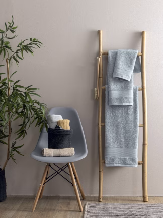 Σετ Πετσετες Towels Collection NAYA SILVER Σετ Πετσετες Towels Collection NAYA SILVER