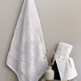 Palamaiki Πετσέτα Λουτρού Towels Collection 80x160 VINS WHITE