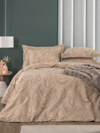 Σετ Παπλωματοθήκη Υπέρδιπλη Pale 230x250 PAL707