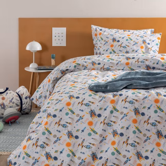 Palamaiki Σετ Μονά Σεντόνια My Kingdom 170x260 MK770 Χωρίς Λάστιχο