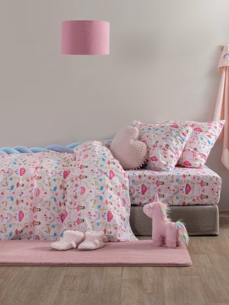 Σετ Μονά Σεντόνια My Kingdom 170x260 MK772 Χωρίς Λάστιχο