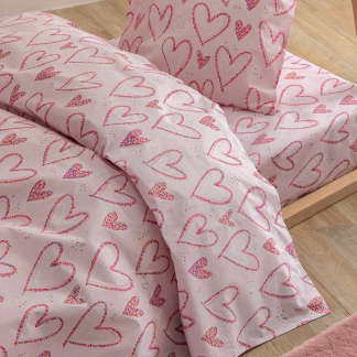 Palamaiki Σετ Μονά Σεντόνια My Kingdom 170x260 MK773 Με Λάστιχο