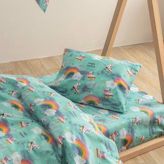 Palamaiki Σετ Μονά Σεντόνια My Kingdom 170x260 MK774 Χωρίς Λάστιχο