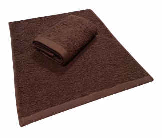 Πετσέτα Πεννιέ PLAIN LINE 500γρ/μ2 BROWN Χειρός 30x50 Πετσέτα Πεννιέ PLAIN LINE 500γρ/μ2 BROWN Χειρός 30x50