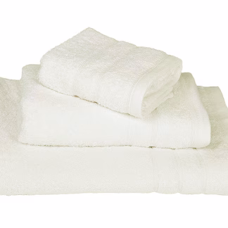 Πετσέτα ΚΟΜΒΟΣ Πεννιέ 500γρ/μ2 Cream Χειρός 30x50