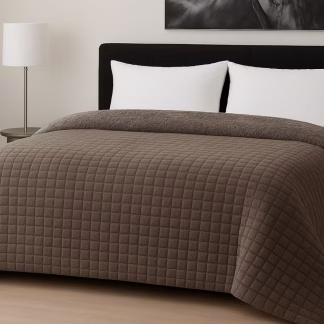 Κουβερτοπάπλωμα Le Blanc Flannel Comfort Σούπερ Υπέρδιπλο 260Χ240 700gsm RIB CUT Moka Κουβερτοπάπλωμα Le Blanc Flannel Comfort Σούπερ Υπέρδιπλο 260Χ240 700gsm RIB CUT Moka