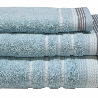 Πετσέτα ΚΟΜΒΟΣ Satin Stripe Πεννιέ 450γρ/m2 100% Cotton Σώματος Petrol 70x140 Πετσέτα ΚΟΜΒΟΣ Satin Stripe Πεννιέ 450γρ/m2 100% Cotton Σώματος Petrol 70x140