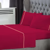 Σετ Σεντόνια Μονόχρωμα Με Φυτίλι Polycotton 50/50 TC144 Κερασί Υπέρδιπλα 240×270 Σετ Σεντόνια Μονόχρωμα Με Φυτίλι Polycotton 50/50 TC144 Κερασί Υπέρδιπλα 240×270