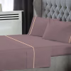 Σετ Σεντόνια Μονόχρωμα Με Φυτίλι Polycotton 50/50 TC144 Wood Rose Υπέρδιπλα 240×270 Σετ Σεντόνια Μονόχρωμα Με Φυτίλι Polycotton 50/50 TC144 Wood Rose Υπέρδιπλα 240×270
