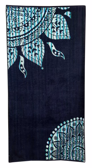 Πετσέτα Θαλάσσης Βελουτέ Zakar Design 6 Cotton 100% 85x160 Πετσέτα Θαλάσσης Βελουτέ Zakar Design 6 Cotton 100% 85x160