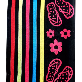 Πετσέτα Θαλάσσης ΚΟΜΒΟΣ Βελουτέ Zakar Design 12 Cotton 100% 85x160