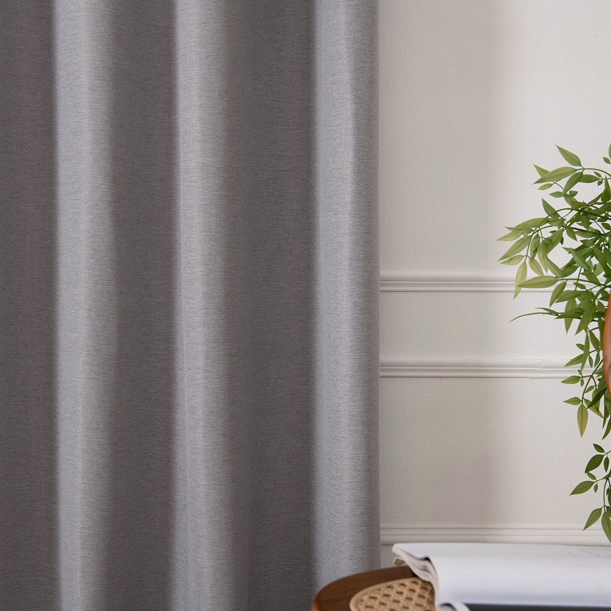 Κουρτίνα Blackout Jacquard Σκίασης Με 8 Μεταλλικούς Κρίκους Glare Art 8444 140x270 Γκρι Κουρτίνα Blackout Jacquard Σκίασης Με 8 Μεταλλικούς Κρίκους Glare Art 8444 140x270 Γκρι