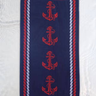 Rythmos Anchor - Πετσετα Θαλασσησ Βελουτε 86X160
