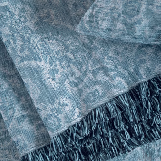 Rythmos Bianco Μπλε - Μαξιλαροθηκη 40X40