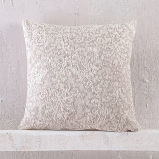 Rythmos Bianco Εκρου - Μαξιλαροθηκη 40X40