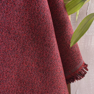 Rythmos Cadenza Μπορντω - Μαξιλαροθηκη 40X40 Μπορντο