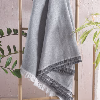 Rythmos Cadenza Γκρι - Μαξιλαροθηκη 40X40