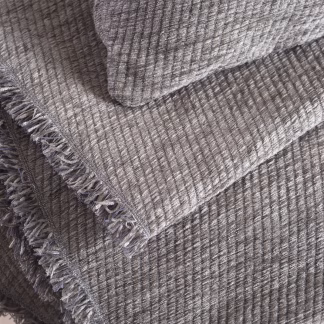 Rythmos Charlie Γκρι - Μαξιλαροθηκη 40X40