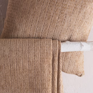 Rythmos Corvet Καφε - Μαξιλαροθηκη 40X40