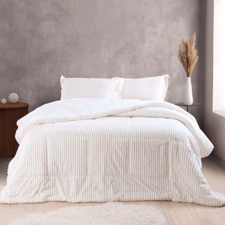 Rythmos Etoile Λευκο - Κουβερτοπαπλωμα Ημιδιπλο (160Χ220)