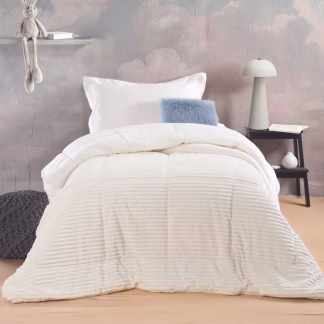 Rythmos Etoile Λευκο - Παιδικο Κουβερτοπαπλωμα Ημιδιπλο (160Χ220)