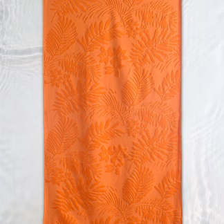 Rythmos Kaia - Πετσετα Θαλασσησ Βελουτε 86X160 Πορτοκαλι