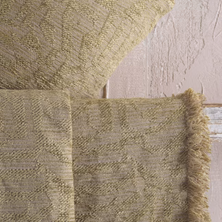 Rythmos Melie Χρυσο Λαδι - Μαξιλαροθηκη 40X40