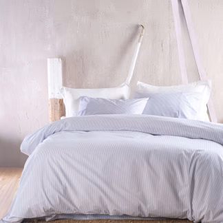 Rythmos Motiv Γαλαζιο - Σετ Σεντονια Symbol Ημιδιπλο Με Λαστιχο (160X260, 105X205+25)