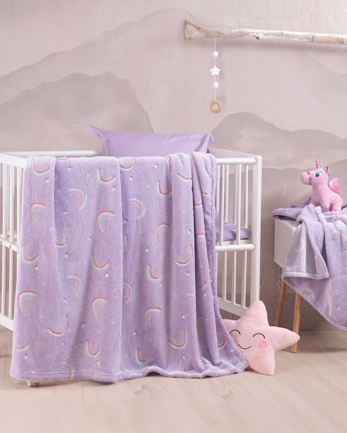 Nelie - Κουβερτα Κουνιας Luminus (flannel Fleece) 110x140 Nelie - Κουβερτα Κουνιας Luminus (flannel Fleece) 110x140