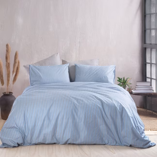 Rythmos Polene Μπλε - Ζευγοσ Μαξιλαροθηκεσ 50Χ70