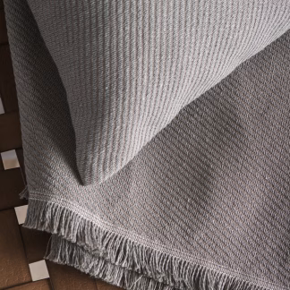 Rythmos Reve Καφε Γκρι - Μαξιλαροθηκη 40X40 Καφε-Γκρι