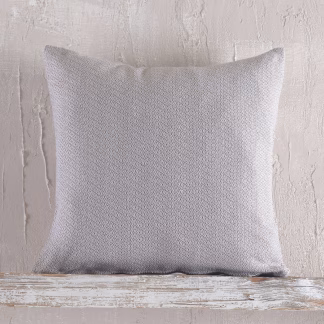 Rythmos Santorini Γκρι-Καφε - Μαξιλαροθηκη 40X40