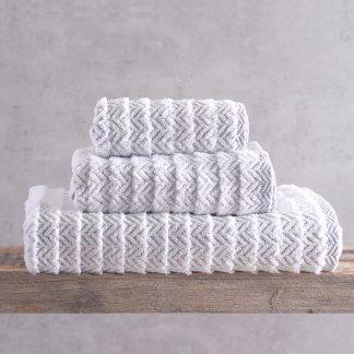 Rythmos Thiva - Πετσετα 100% Βαμβακι Zero Twist 500Gr Βεραμαν Προσωπου (50X90)