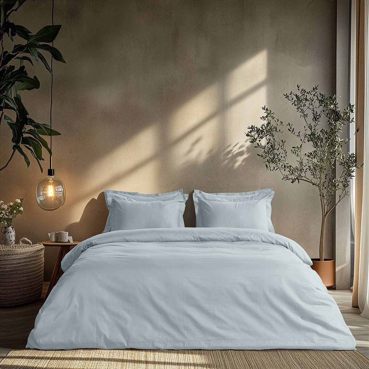 Σετ Παπλωματοθήκη Μονή Art 1700 Harmony 170x250 Γαλάζιο Σετ Παπλωματοθήκη Μονή Art 1700 Harmony 170x250 Γαλάζιο