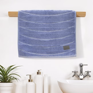 LINO Πετσέτα Χεριών (40x60) Loomline Ντένιμ