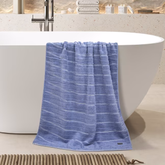 LINO Πετσέτα Σώματος (80x150) Loomline Ντένιμ