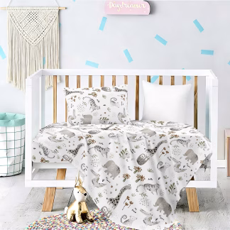 Σετ Σεντονια Κουνιας Jungle Prime Line Baby (120x170)
