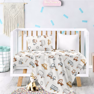 Σετ Σεντονια Κουνιας Let's Ride Prime Line Baby (120x170)